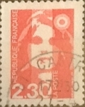 Sellos de Europa - Francia -  Intercambio 0,20 usd 2,30 francos 1990