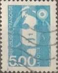 Sellos de Europa - Francia -  Intercambio 0,20 usd 5 francos 1991