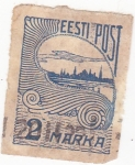 Stamps : Europe : Estonia :  paisaje