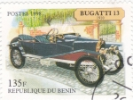 Stamps Benin -  coche de epoca