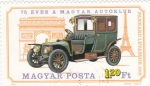 Stamps Hungary -  coche de epoca