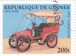Stamps : Africa : Guinea :  coche de epoca