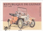 Stamps : Africa : Guinea :  coche de epoca