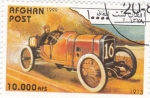Stamps Afghanistan -  coche de epoca