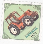 Stamps Mongolia -  tractor