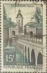 Stamps France -  Intercambio 0,20 usd 15 francos  1957