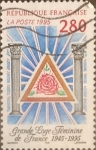 Stamps France -  Intercambio jxn 0,30 usd 2,80 francos 1995