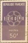 Sellos de Europa - Francia -  Intercambio jcxs 0,55 usd 50 francos 1959