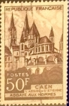 Stamps France -  Intercambio m1b 0,20 usd 50 francos 1951