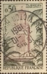 Stamps France -  Intercambio 0,20 usd 50 cents. 1960