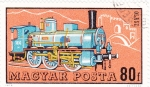 Stamps Hungary -  locomotora