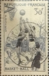 Stamps France -  Intercambio 0,20 usd 30 francos 1956