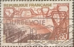 Stamps France -  Intercambio 0,20 usd 80 cents. 1969