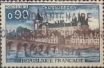 Stamps France -  Intercambio 0,20 usd 90 cents. 1973