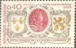 Stamps France -  Intercambio jxn 0,20 usd 40 cents. 1968