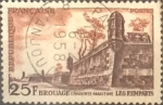 Stamps France -  Intercambio 0,20 usd 25 francos 1955