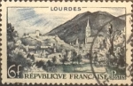 Stamps France -  Intercambio 0,30 usd 6 francos 1954