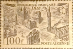 Stamps France -  Intercambio 0,40 usd 100 francos 1949