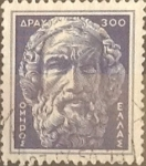 Sellos de Europa - Grecia -  Intercambio 0,20 usd  300 d. 1954