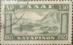 Stamps Greece -  Intercambio 0,35 usd  1,50 d. 1927