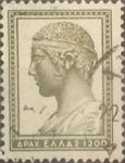 Stamps : Europe : Greece :  Intercambio 0,20  usd  1200 d. 1954