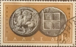 Stamps Greece -  Intercambio crxf 0,20  usd  1,50 d. 1959