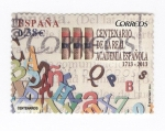 Stamps Spain -  III Centenario de la Real Academia Española