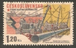 Stamps Czechoslovakia -  2131 - Gaseoducto