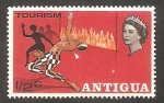 Sellos de America - Antigua y Barbuda -  194 - Elizabeth II, Danza del fuego