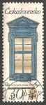 Stamps Czechoslovakia -  2201 - Ventana de Praga