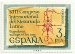 Stamps Spain -  13º CONGRESO INTERNACIONAL DEL NOTARIADO LATINO. EDIFIL 2283