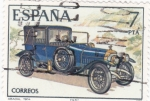 Stamps Spain -  coche de epoca (20)