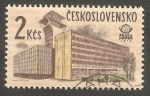 Stamps Czechoslovakia -  2291 - Edificio de telecomunicaciones
