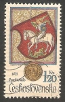 Stamps Czechoslovakia -  2337 - Escudo de la ciudad de Vysoke Myto