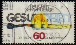 Stamps Germany -  ALEMANIA 1984 Michel 1232 SELLO SALUD TABACO NO FUMAR
