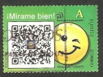 Stamps : Europe : Spain :  ¡ mírame bien !, emoticono