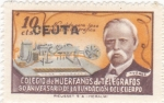 Stamps Spain -  colegio de huerfanos de telégrafos-CEUTA (20)