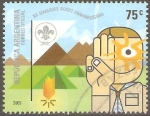 Stamps Argentina -  XII  JAMBOREE  SCOUT  PANAMERICANO