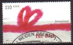 Stamps : Europe : Germany :  ALEMANIA 2001 Scott 2141 Sello Saludo Amigos Para ti 0,56€ Usado Michel 2223 Allemagne Duitsland Ger