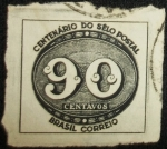 Sellos de America - Brasil -  Numeral