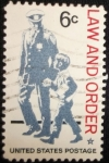 Stamps United States -  Law and Order