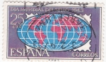 Stamps Spain -  día mundial del sello 1963 (20)