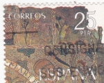 Sellos de Europa - Espa�a -  vidriera de Girona (20)