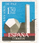 Stamps Spain -  XXV años de Paz -construcción(20)