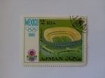 Sellos de Asia - Emiratos �rabes Unidos -  Ajman - Olympic Games Mexico 1968