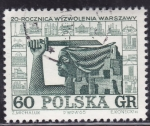 Sellos del Mundo : Europa : Polonia :  1414 - 20 anivº de la liberación de Varsovia