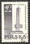 Stamps Poland -  1734 - Monumento a los partisanos