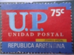 Stamps Argentina -  U.P.Unidad Postal.