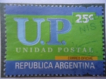Sellos de America - Argentina -  U.P.Unidad Postal.