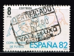 Stamps Spain -  Copa Mundial de Fútbol  España 82